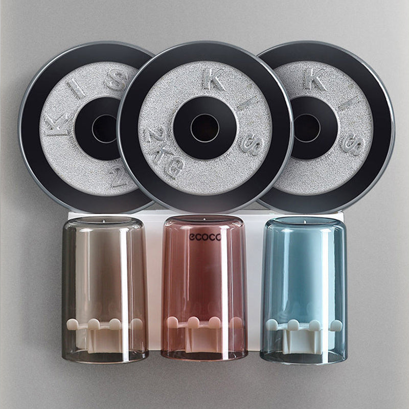 Gap-Free Drill-Free Toothbrush Holder with Suction Mount