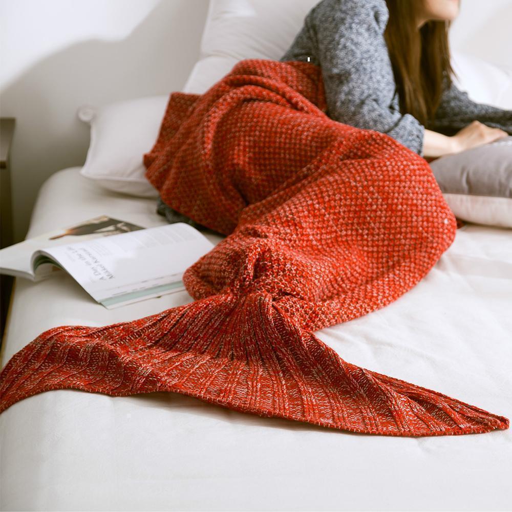 Soft and Warm Mermaid Throw Blanket for All Seasons
