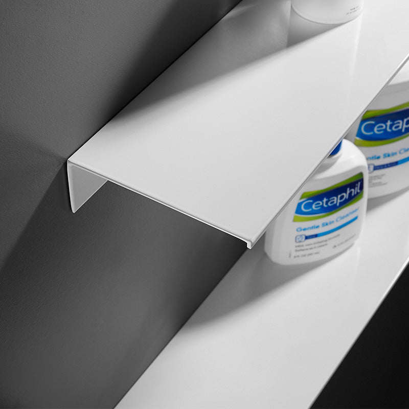 Aluminum Bathroom Shelf 50cm Single-Layer Modern Design