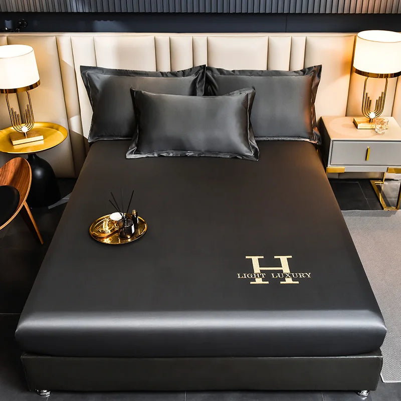 SilkLuxe Solid Color Microfiber Bed Sheet – Soft, Breathable, Perfect Fit