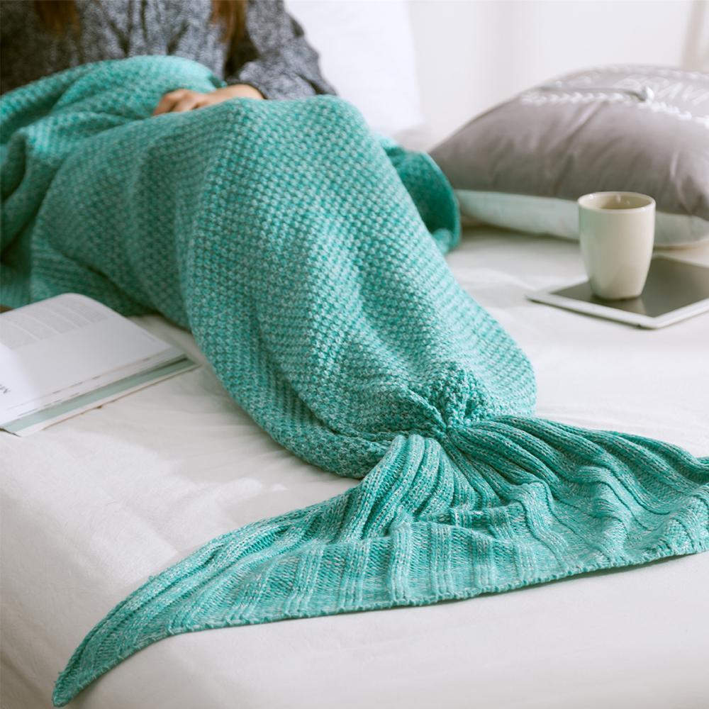 Soft and Warm Mermaid Throw Blanket for All Seasons