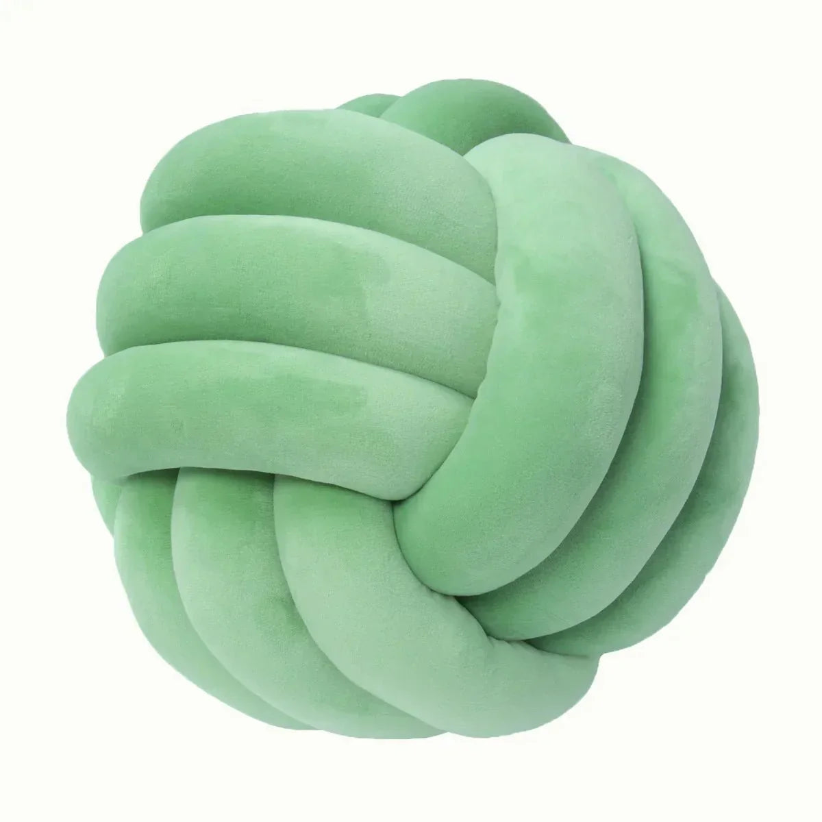 Decorative Knotted Suede-Look Soft Knot Cushion Pillow
