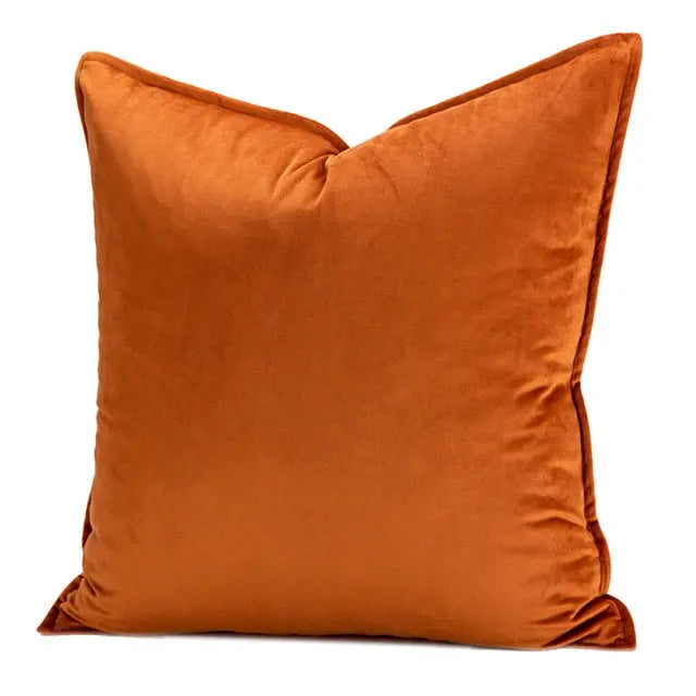 European Luxury Velvet Cushion Cover – Soft Textured Home Decor Pillowcase
