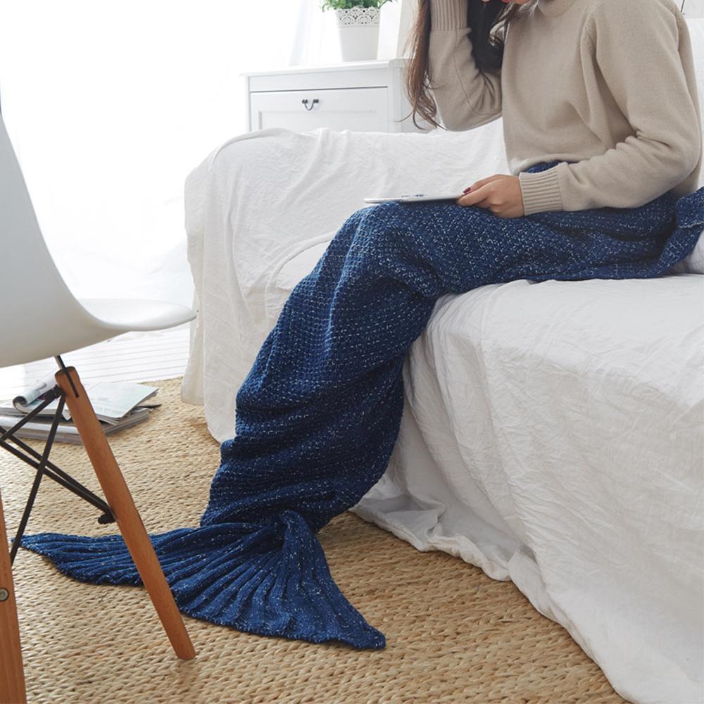 Soft and Warm Mermaid Throw Blanket for All Seasons
