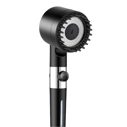 AquaRelief High-Pressure Massage Shower Head for Soothing Water Therapy
