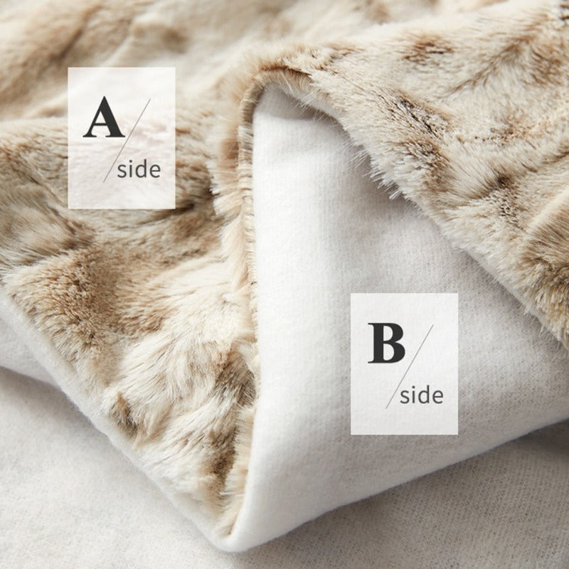 Soft Leo Pattern Throw Blanket – Stylish, Easy-Care, Allergy-Friendly Home Decor