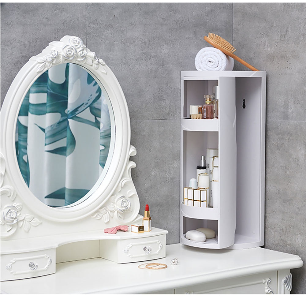 Bathroom Corner Storage Shelf – Space-Saving Stylish Organization Solution