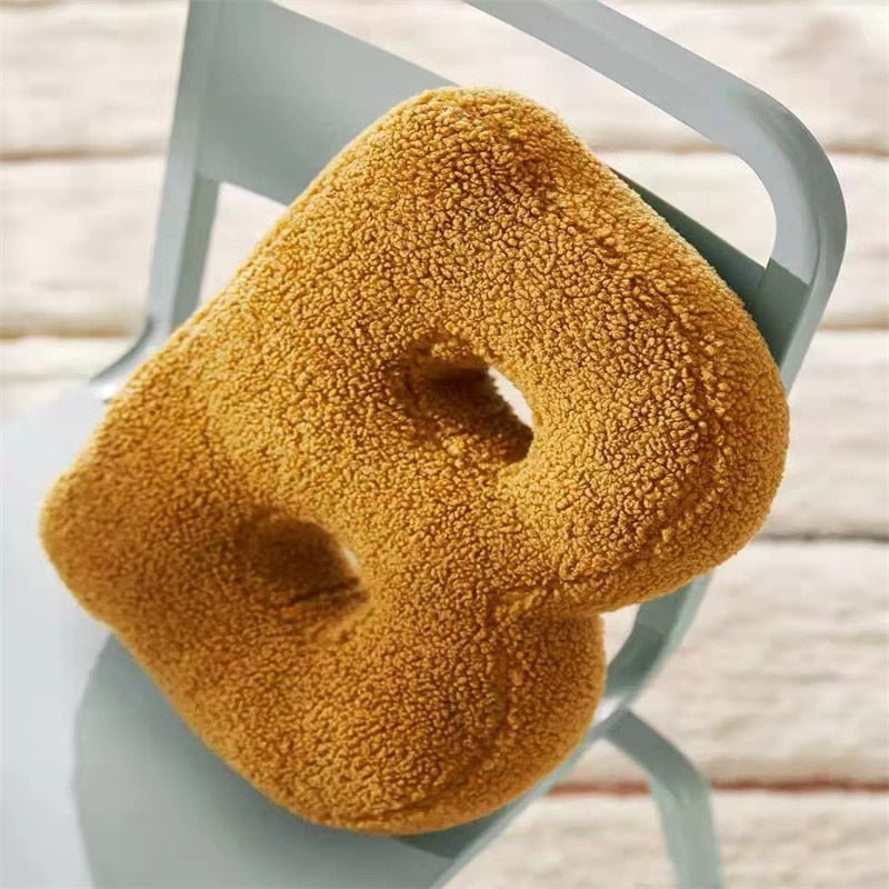 PlushLetter Soft Customizable Letter Pillow for Kids' Room and Bedroom Decor