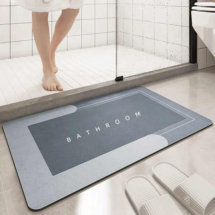 WaterShield High-Absorbent Non-Slip Quick-Dry Bath Mat