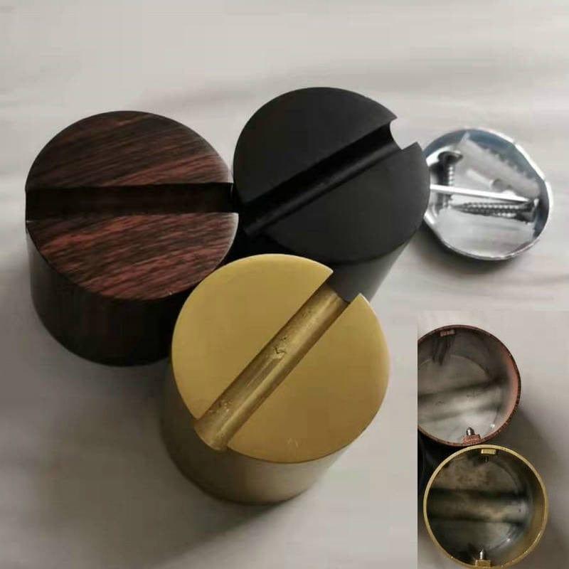 Aleo Wall-Mounted Aluminum Towel Holder Rack for Bathroom and Bedroom