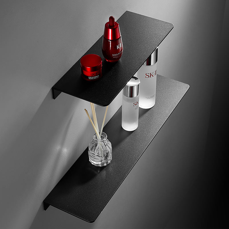 Aluminum Bathroom Shelf 50cm Single-Layer Modern Design