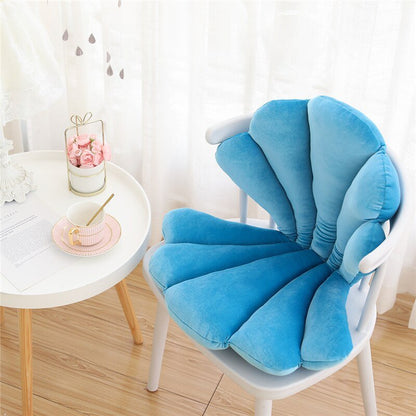 Velvet Shell Chair Cushion – Luxurious Stylish Cushion for Living Room & Bedroom