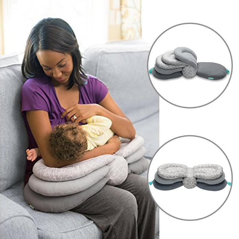 Ausha Adjustable Nursing Pillow with 3 Height Levels for Pain-Free Breastfeeding