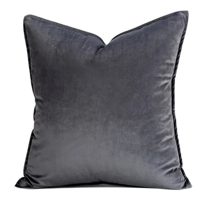 European Luxury Velvet Cushion Cover – Soft Textured Home Decor Pillowcase