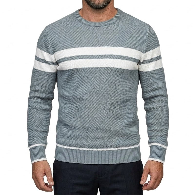 Suéter Para Hombre Tejido Suave Casual Otoño Varias Tallas