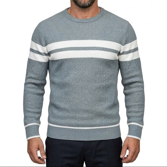 Suéter Para Hombre Tejido Suave Casual Otoño Varias Tallas